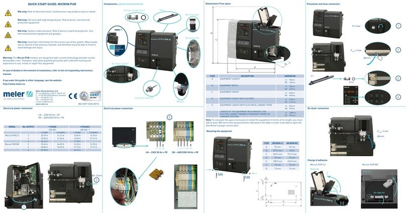 Meler Micron PUR LC quick start guide
