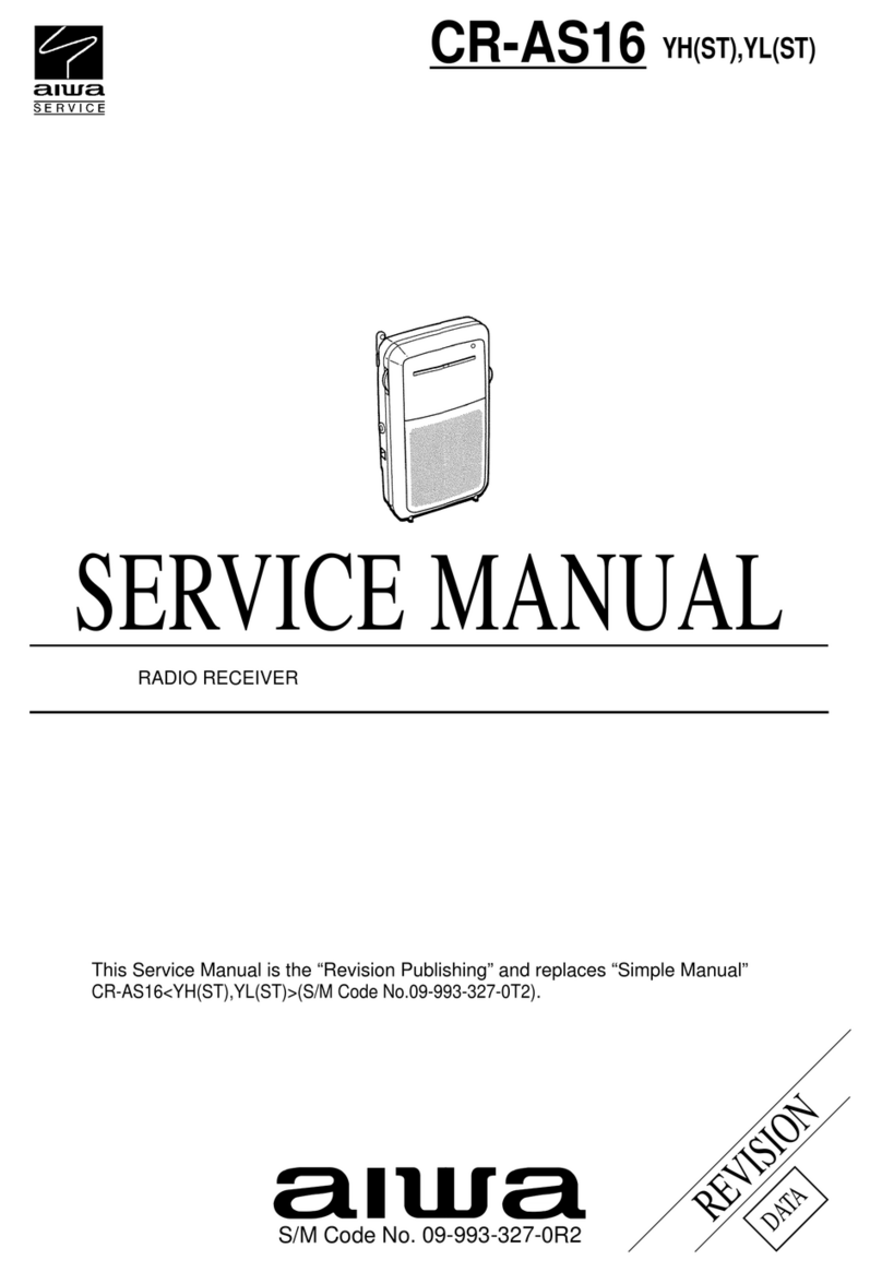 Aiwa CR-AS16 YH Service manual