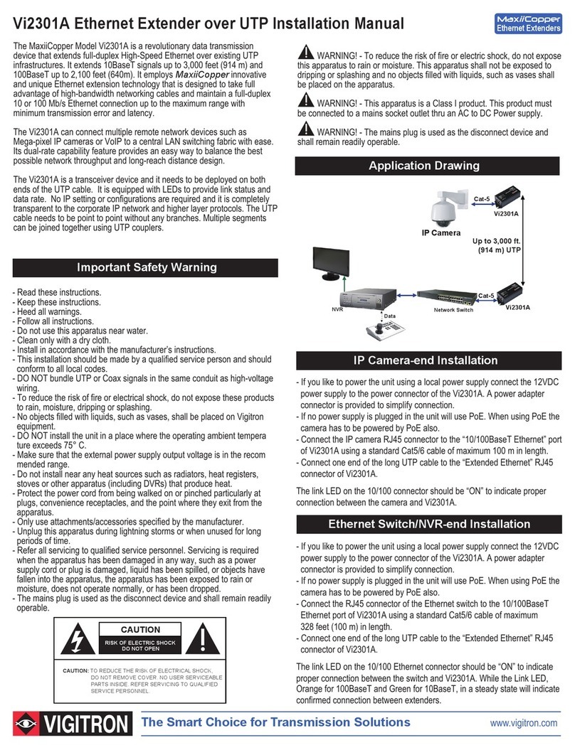 MaxiiCopper Vi2301A installation manual