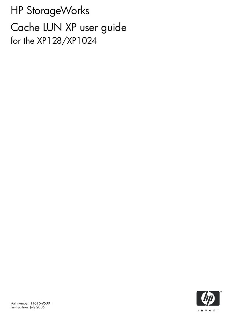 HP StorageWorks XP128 User manual