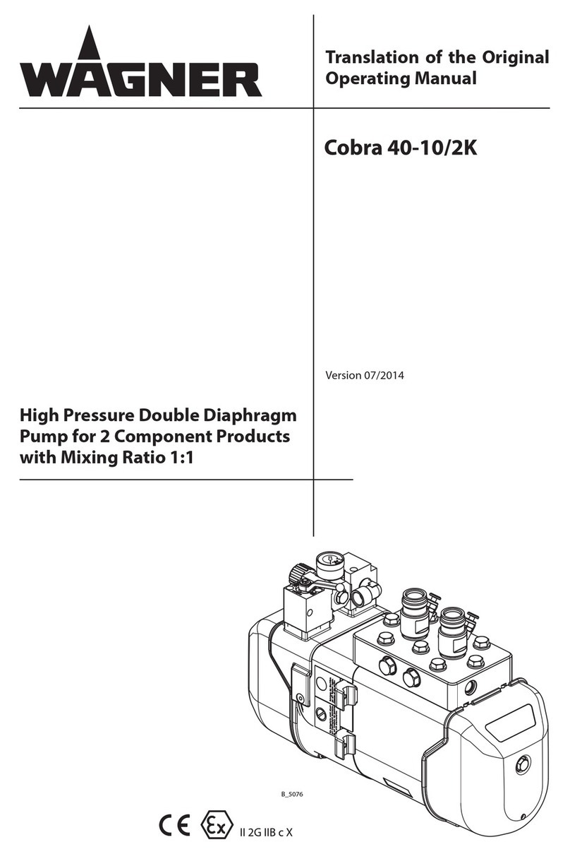 WAGNER Cobra 40-10/2K Operational manual WAGNER Cobra 40-10/2K Operational manual