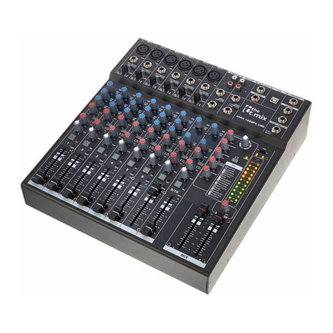 thomann xmix 1202 FX USB User manual thomann xmix 1202 FX USB User manual