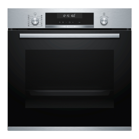 Bosch HBG5585 0B Series instruction manual