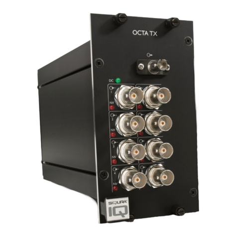 Siqura OCTA 40 0 Series user manual