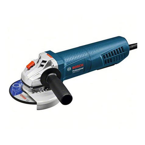 Bosch Professional GWS 9-115 P User manual