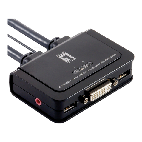 LevelOne KVM-0260 user manual