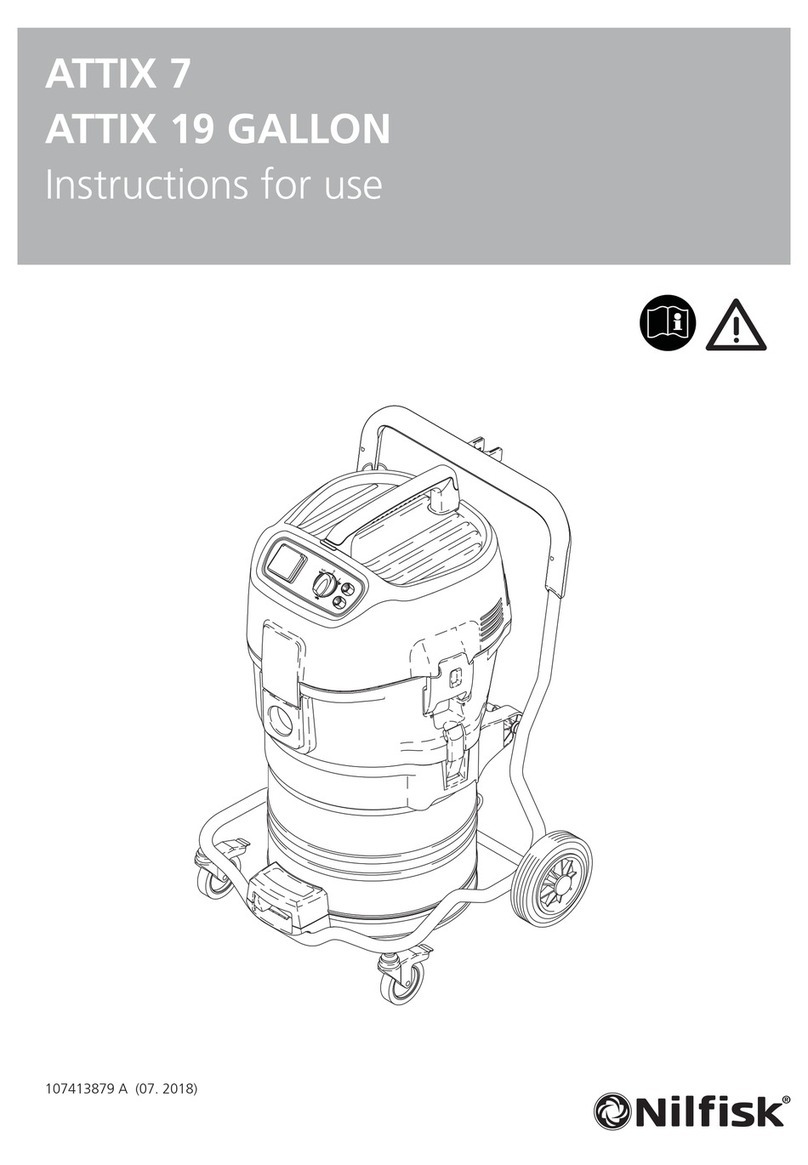 Nilfisk-Advance ATTIX 7 User manual
