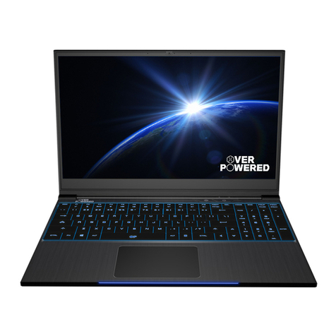 OVERPOWERED Gaming Laptop Series user manual