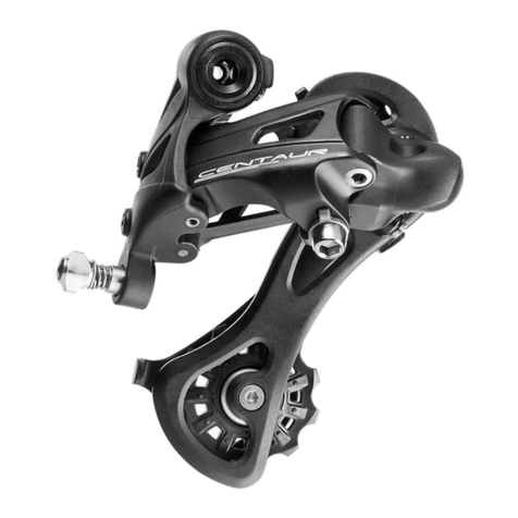CAMPAGNOLO CENTAUR REAR DERAILLEUR user manual