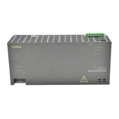 Siemens SITOP power 20 User manual Siemens SITOP power 20 User manual
