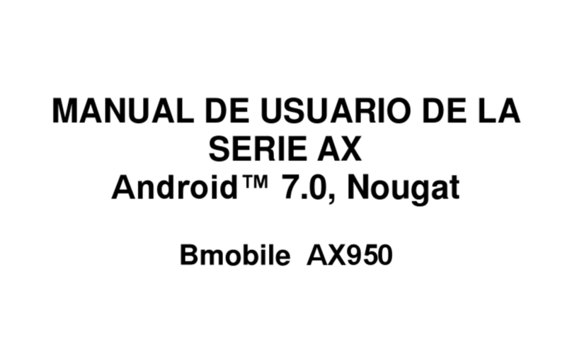Bmobile AX Series User manual Bmobile AX Series User manual