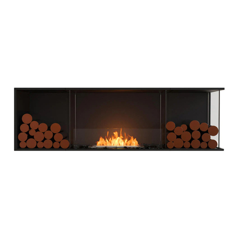 EcoSmart Fire Flex Series Clearances and installation manual