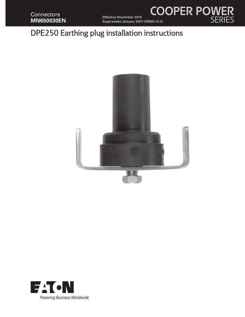 Eaton COOPER POWER SERIES User manual