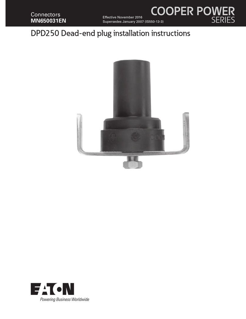 Eaton COOPER POWER SERIES User manual