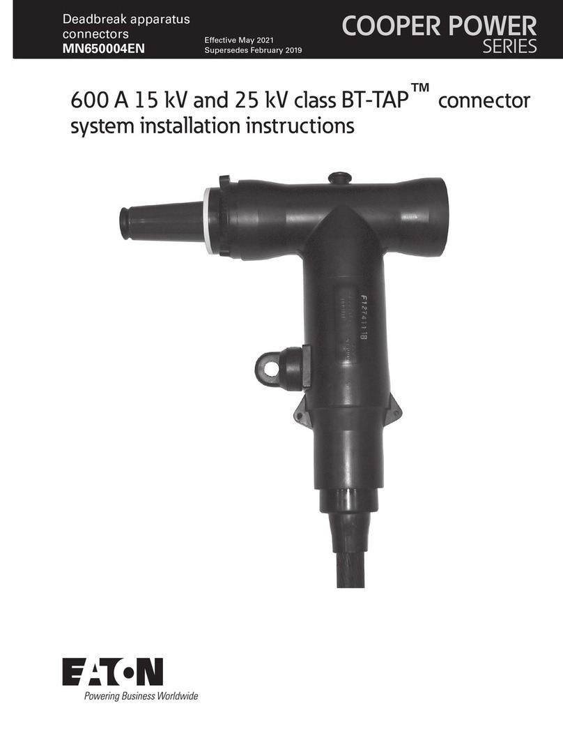 Eaton COOPER POWER SERIES installation instructions