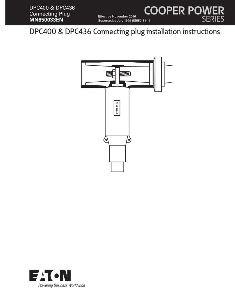 Eaton COOPER POWER SERIES User manual