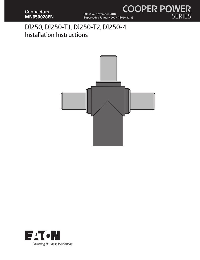 Eaton COOPER POWER SERIES User manual
