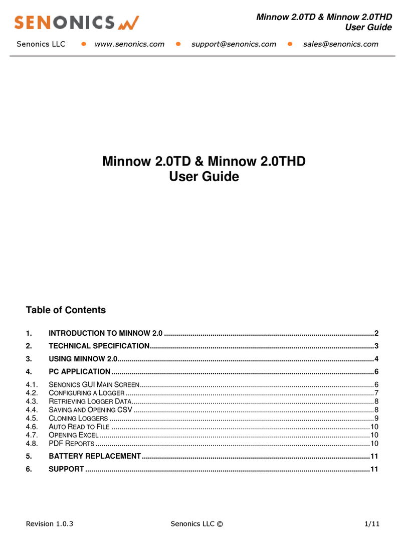 Senonics Minnow 2.0TD User manual