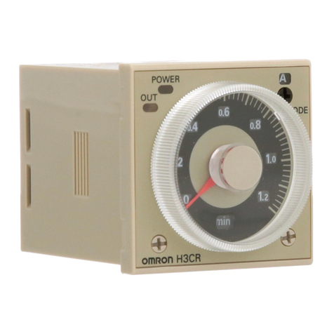 Omron H3CR-A8E User manual