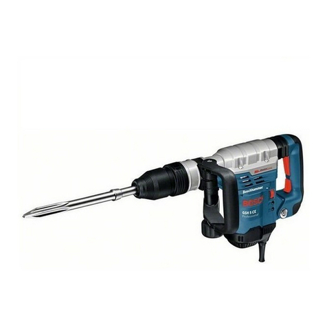 Bosch GSH 5 CE operating instructions
