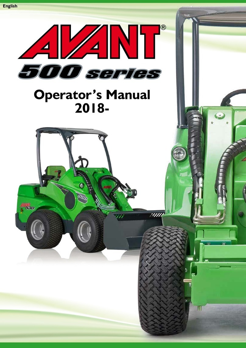 Avantco 500 Series Operator's manual