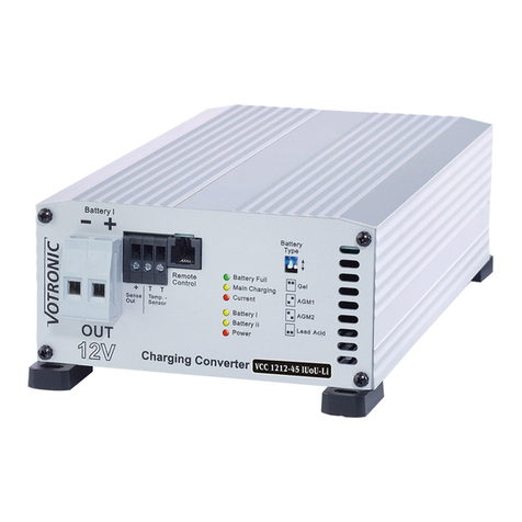 Votronic VCC 1212 - 45 Installation and operating manual