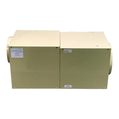 PureAir 600HS installation instructions
