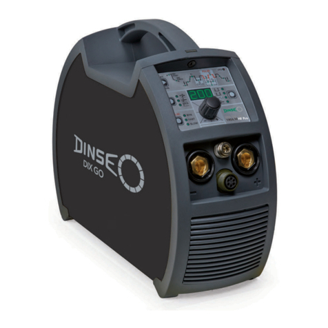 DINSEO DIX TIG G O 1406.M HF Pro User manual