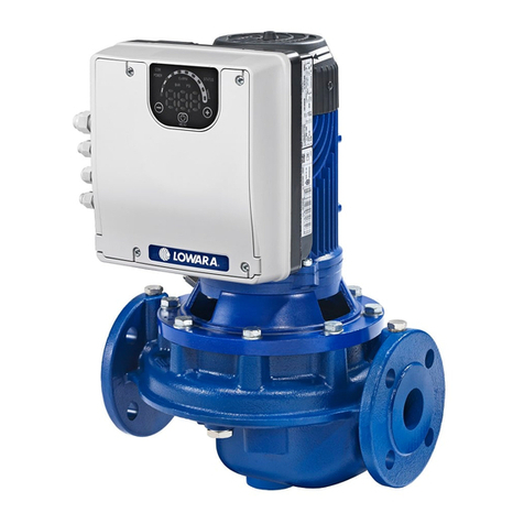 Lowara e-LNEEE Installation, operation and maintenance manual Lowara e-LNEEE Installation, operation and maintenance manual