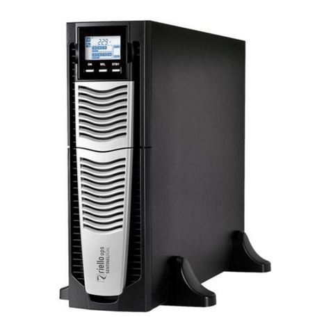 Riello UPS Sentinel Dual SDU 5000 User manual