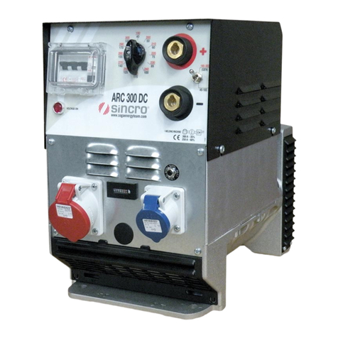 Sincro ARC300 MDC/2 Use and maintenance manual Sincro ARC300 MDC/2 Use and maintenance manual