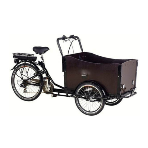 AMLADCYKLER Electric Cargo Bike Assembly & instruction manual
