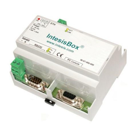 IntesisBox Modbus Server-AlgoRex User manual IntesisBox Modbus Server-AlgoRex User manual