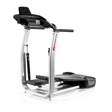 Bowflex TreadClimber TC100 Installation and operating instructions
