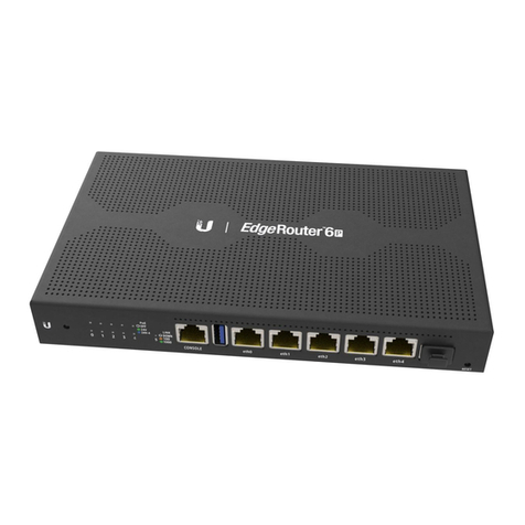 Ubiquiti EdgeRouter 6P quick start guide