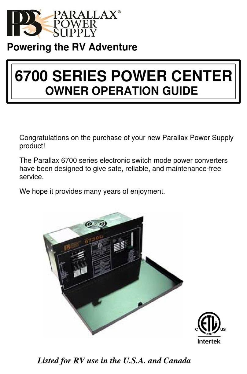 Parallax 6700 SERIES User manual