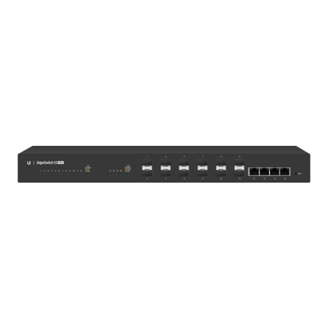 Ubiquiti EdgeSwitch 12 Fiber quick start guide