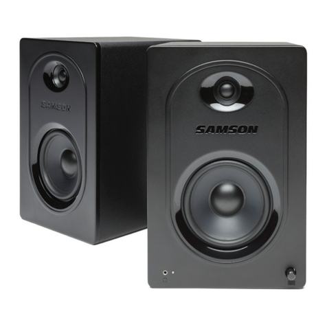 Samson MediaOne M50 owner's manual