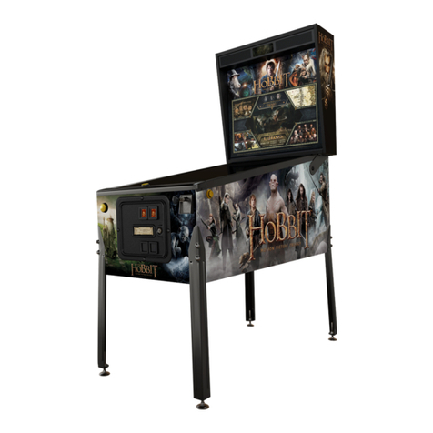 Jersey Jack Pinball The Hobbit User manual