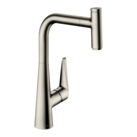 Hans Grohe Talis Select M51 M5117-H300 Instructions for use/assembly instructions Hans Grohe Talis Select M51 M5117-H300 Instructions for use/assembly instructions