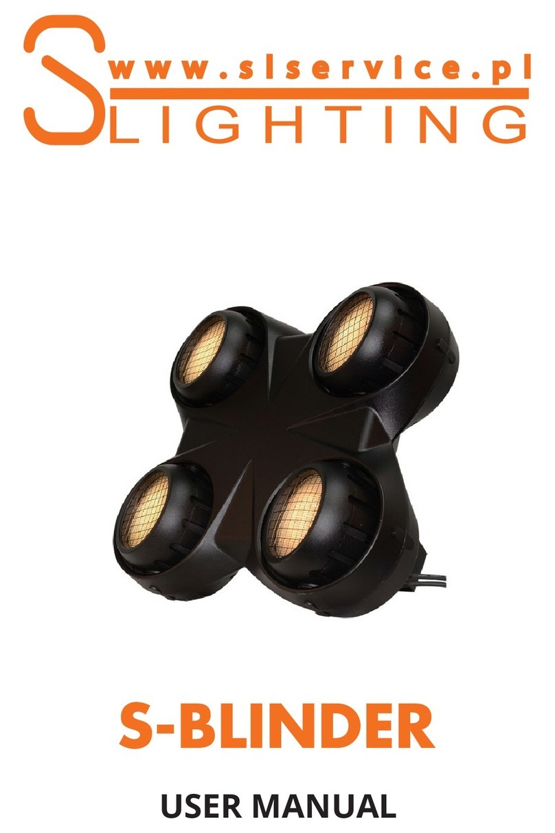S-Lighting S-BLINDER user manual