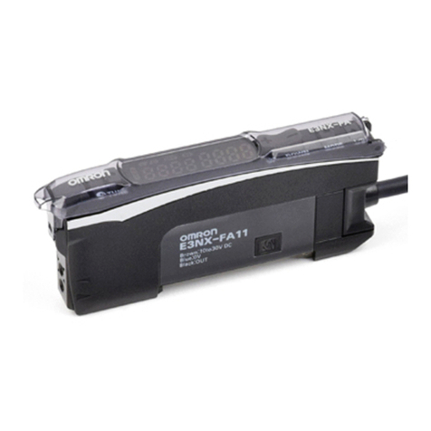 Omron E3NX-FA21 User manual
