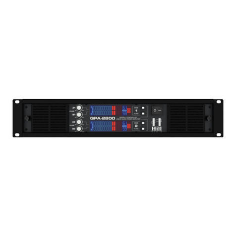 Hill Audio QPA-2800 user manual
