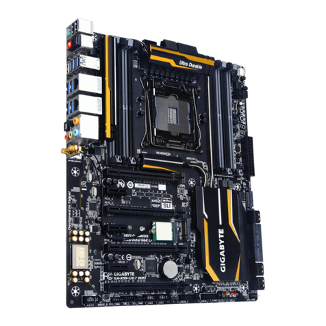 Gigabyte GA-X99-UD7 WIFI User manual Gigabyte GA-X99-UD7 WIFI User manual