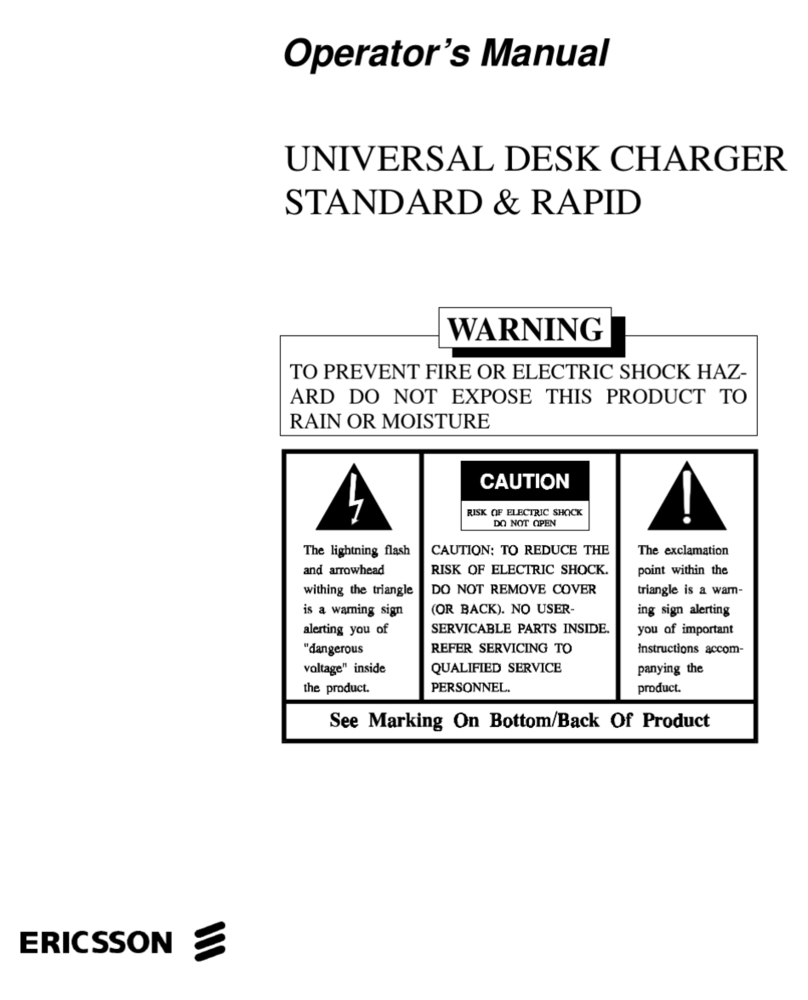 Ericsson BML 161 51/022 User manual