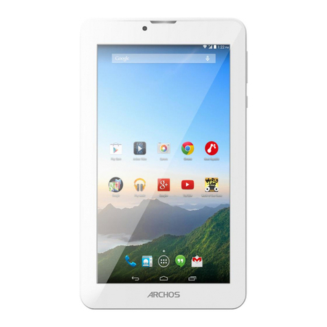 Archos 70c Xenon User manual Archos 70c Xenon User manual