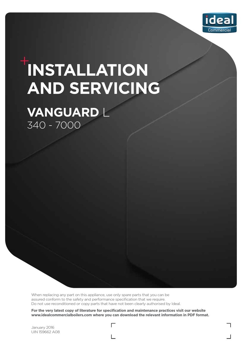 IDEAL Vanguard L 340 Installation and servicing