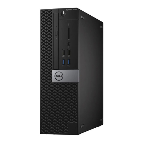 Dell OptiPlex 5040 Small Form Factor User manual
