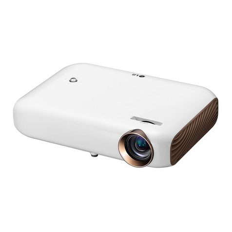 LG MiniBeam PW1500GB User manual