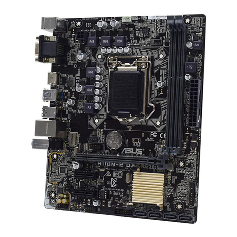 Asus H110M-E D3 instruction manual